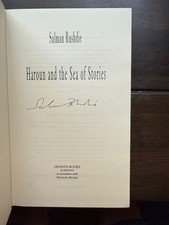 Product Image: Salman Rushdie "Haroun and the Sea of Stories" UK First Edition Signed