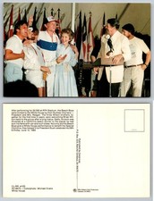 Reagan, Nancy, Beach Boys White House Special Olympics Postcard 1983