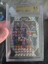 2017-18 Panini Prizm Mosaic DeAaron Fox Rookie #40 BGS 9.5