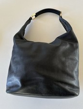 Gucci borsa shopping misura grande in Pelle Nera