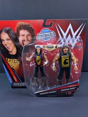 WWE MATTEL Chelsea Green & Cactus Jack MAIN EVENT SHOWDOWN Series