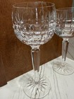 WATERFORD GLENMORE SET of 2 CRYSTAL WINE HOCK GLASSES GOBLETS #1306 — photo 3