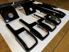 Range Rover Vogue L322 Piano Gloss Black Interior Trim Set - 14 Piece 2002-2006