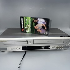 Sylvania DVD/VHS VCR 4 Head Combo Player Model SSD803 Tested  Working 