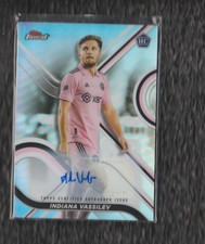 2022 Topps Finest MLS Indiana Vassilev RC Auto REF