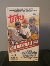 2011 Topps Update Series - Blaster Box - 10 packs 81 cards - FACTORY SEALED!!!