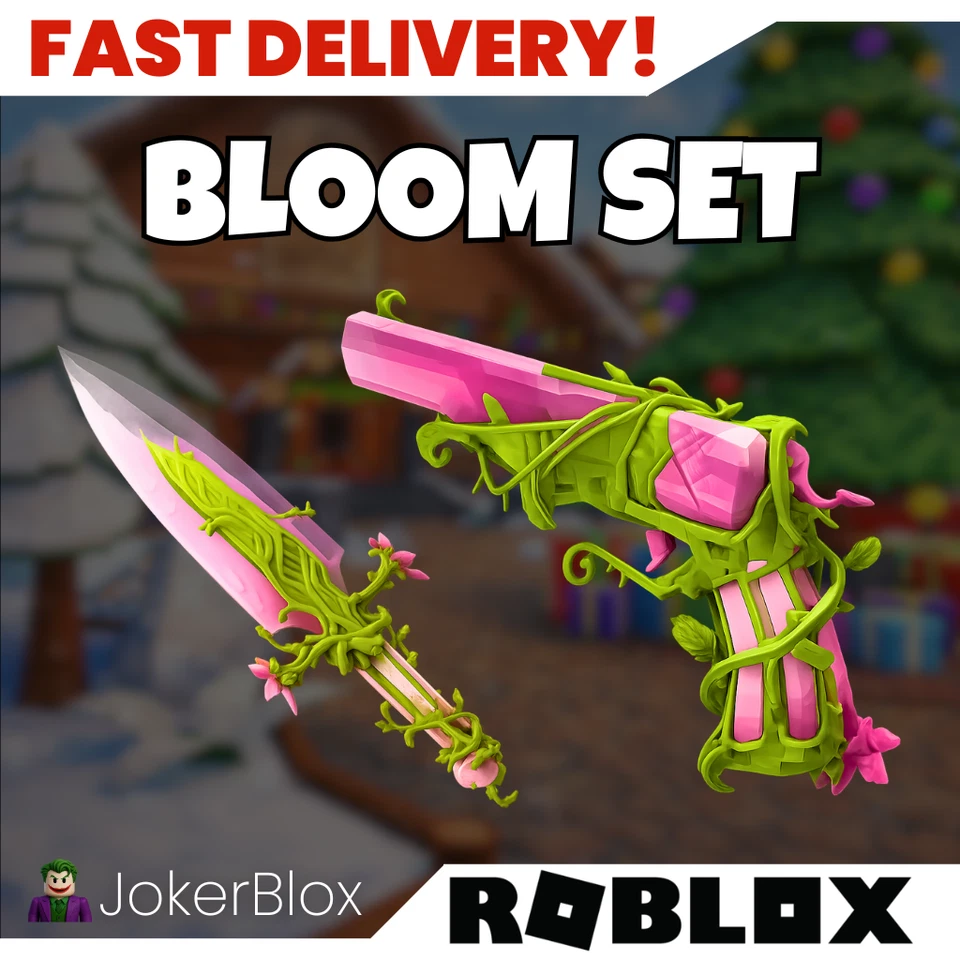 New listingBloom Set Murder Mystery 2 MM2 Roblox