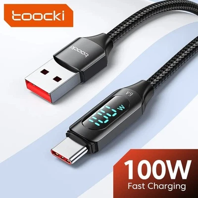 Schnellladekabel USB Typ C Datenkabel für Samsung Huawei Xiaomi Handy Ladekabel - Bild 1 von 4