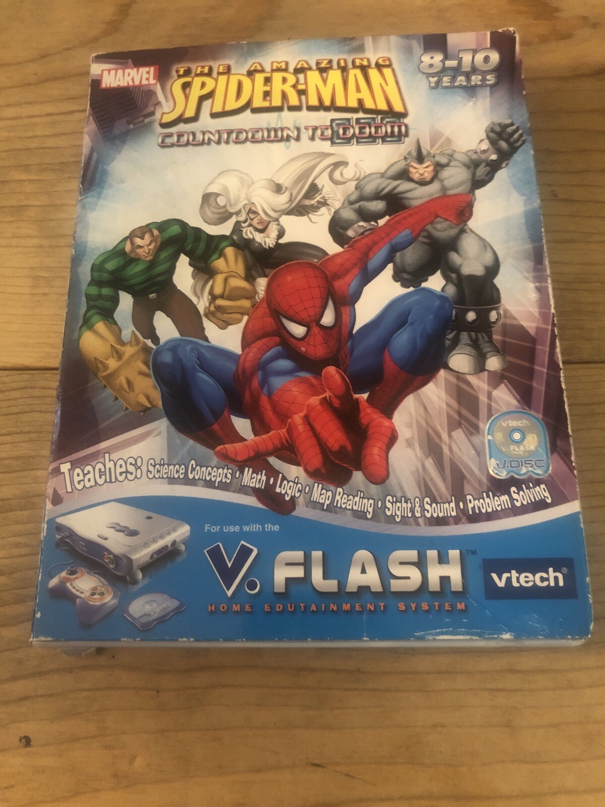 spider man vtech watch