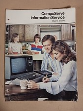 CompuServe Information Service User's Guide 1970s 