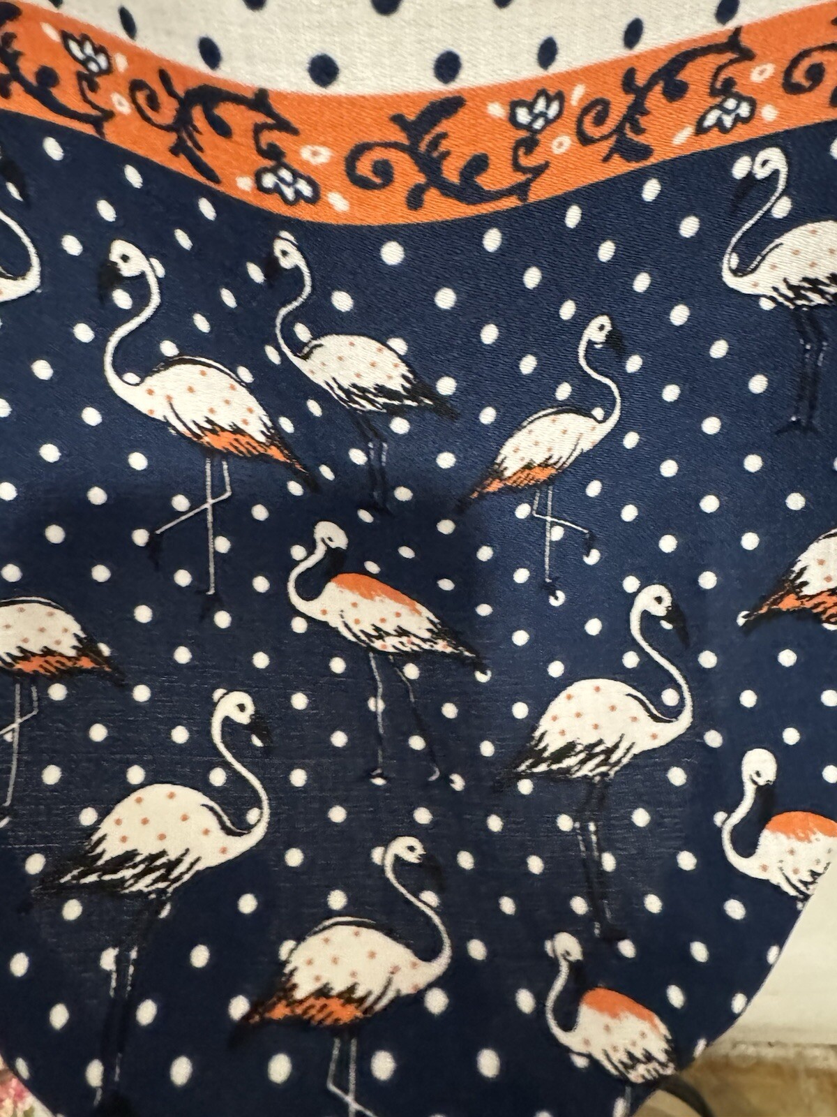 Naif Sleeveless Light Breezy Shift Dress Women’s Size Medium  Flamingo Print 