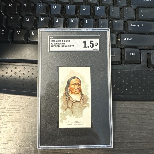 1888 N2 Allen & Ginter #26 John Grass — SGC 1.5