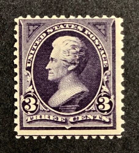 brimar: US Scott #268 Mint (MNH, OG) JACKSON 3¢, NH, Well-Centered, SCV $115
