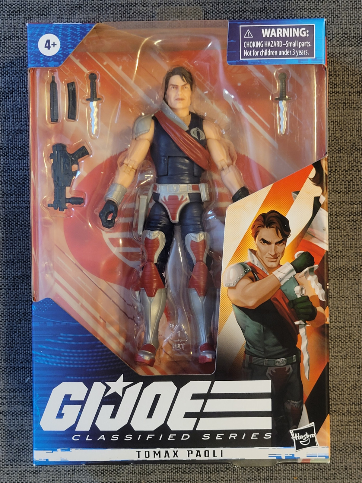 Hasbro G.I. Joe Classified Series Tomax Paoli 6 Action Figure New in