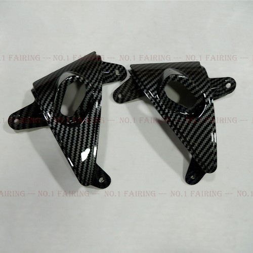 Kit de carrocería de carenado ABS aspecto fibra de carbono apto para Kawasaki 2005 2006 Ninja ZX6R 636 - Imagen 11 de 12