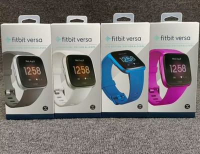 Fitbit Versa Lite Fitness Tracker Smartwatch with Activity Monitoring Pink