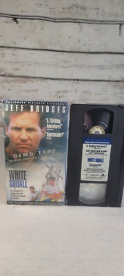 RARE PROMO/SCREENER/DEMO-WHITE SQUALL (VHS, 1996) JEFF BRIDGES