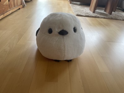 Amufun Vogel Fuku Fuku Shimaenaga groß neu mit Schildern
