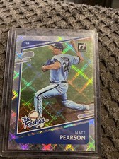 2021 Donruss Nate Pearson The Rookies TR6 Diamond Parallel Toronto Blue Jays