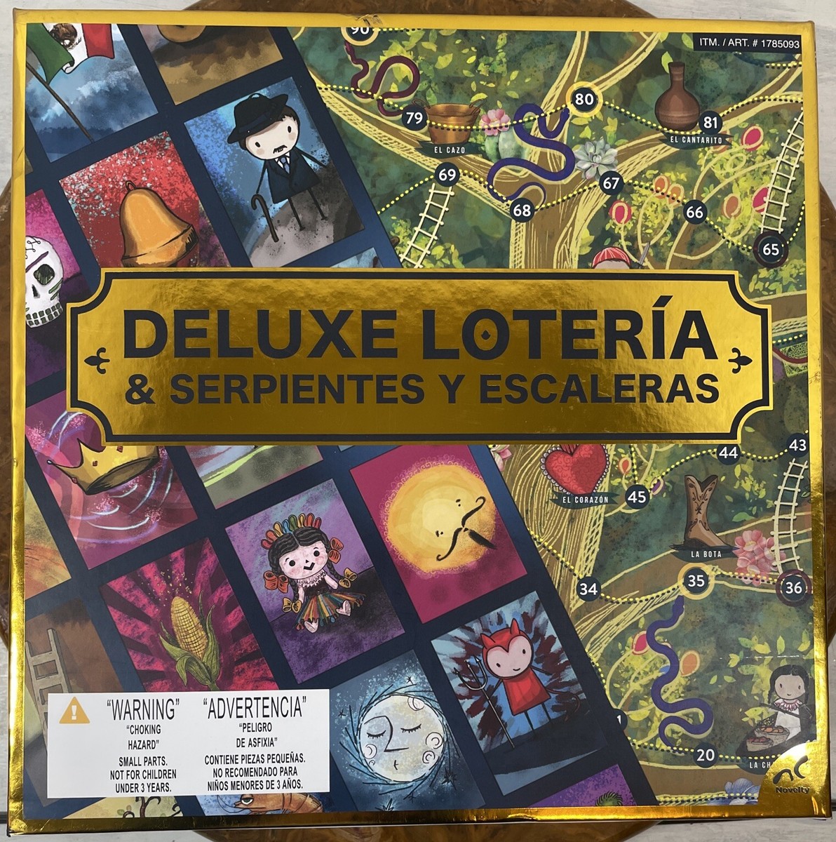 Deluxe Loteria Serpientes Y Escaleras Deluxe Lottery Snakes
