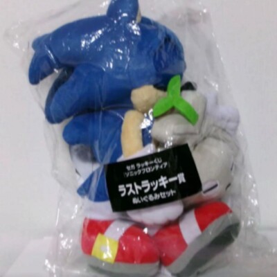 Sonic Frontiers Sonic & Koco Plush SEGA Lucky Kuji Last-1 2022 Coco From Japan
