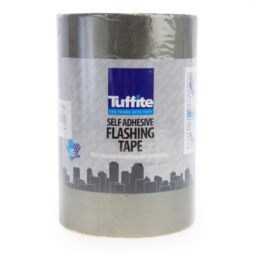 Tuffite Self Adhesive Flashing Tape 10m x 225mm Colour Lead Grey T0400003