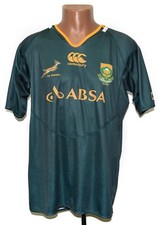 SOUTH AFRICA RUGBY UNION SHIRT JERSEY CANTERBURY SIZE L ADULT