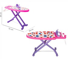 Asse da Stiro con Ferro da Stiro Appendini Mollette Giocattolo Set Stireria 