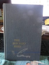 1954 The Sun Also Rises by Ernest Hemingway