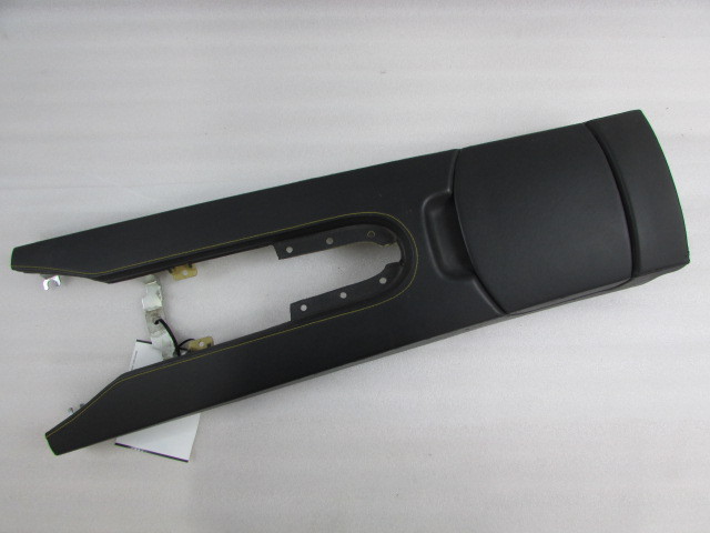 Lamborghini Gallardo, Console Front Trim, Black/Yellow, Used, P/N 400863242A