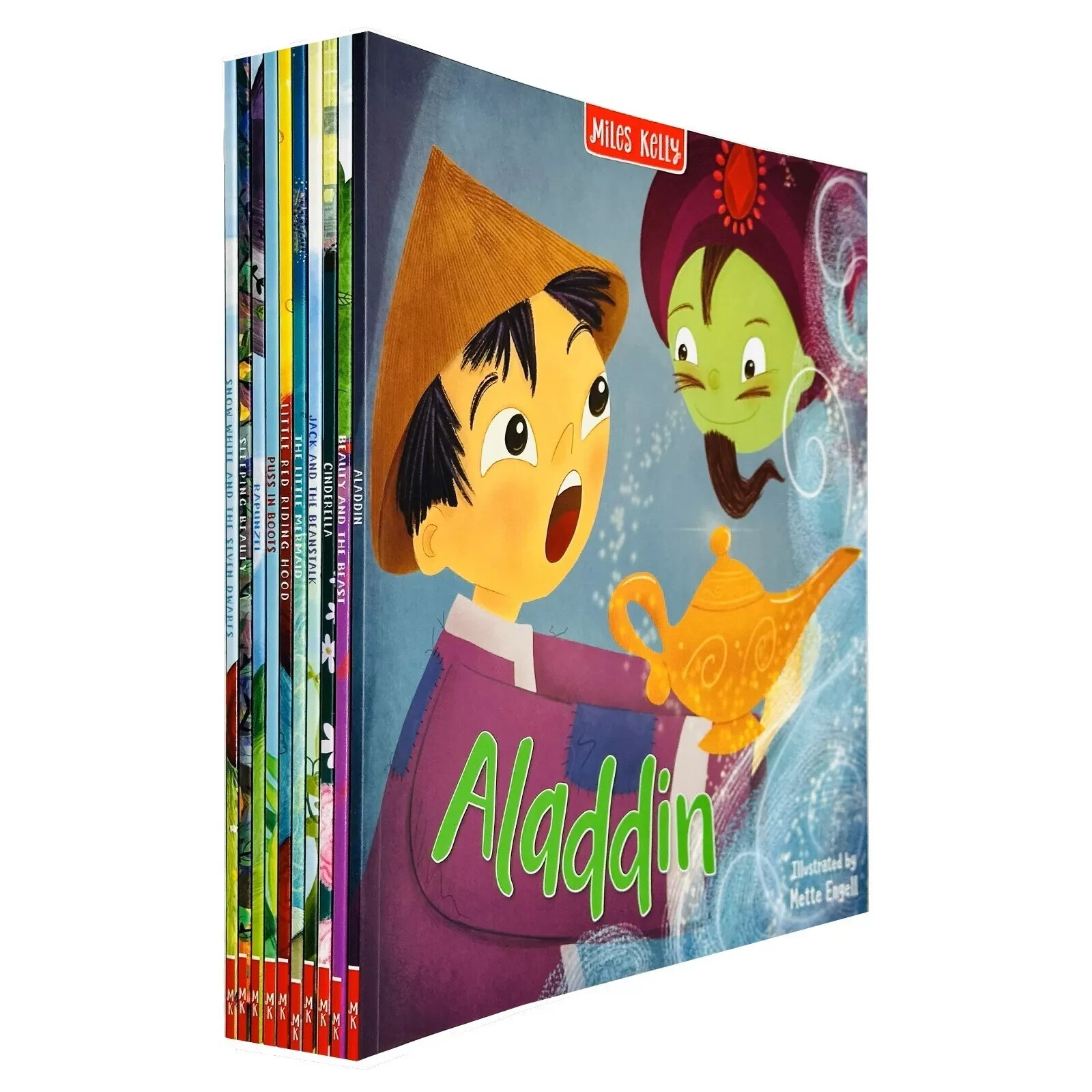Fairy Tales Little Adventure 10 Books Collection Set(Aladdin, Cinderella, Rapunz
