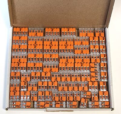 Wago 221 Klemmen SET 25x 221-412, 221-413, 221-415 Kabel Verbinder Kabelklemme
