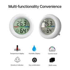 High Accurate Indoor Thermo-Hygrometer Temperature Humidity Meter ℃/˚F -20~60°C