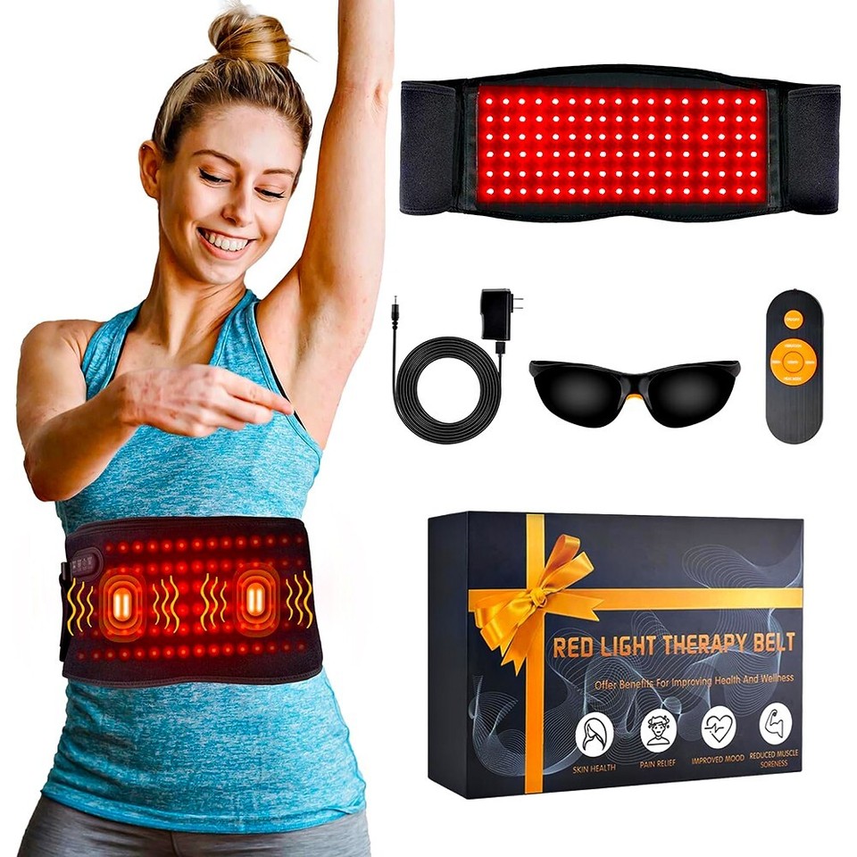 880NM INFRARED RED LIGHT THERAPY WAIST WRAP BELT FOR BACK ARTHRITIS