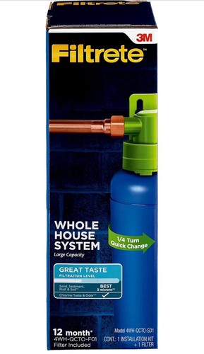 Filtrete High Performance Whole House Sanitary Quick-Change Filter 4WH-QCTO-S01 - Picture 2 of 11
