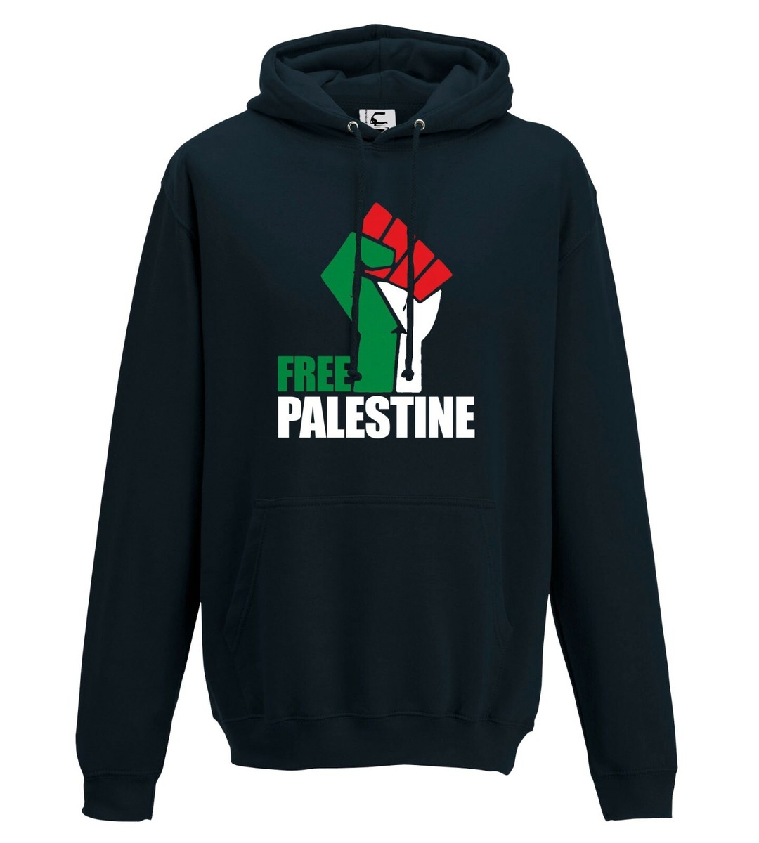 Felpa Con Cappuccio Heart FREE PALESTINE Gaza FREEDOM Da Uomo, Da Donna E Da Adulto, S-5XL, Nera - Italia - Foto 10