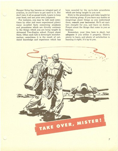 REPRINT 1944 ADVANCED 2-ENGINE FLYING PILOT TRAINING MANUAL - Picture 3 of 12