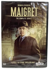 Maigret: The Complete Collection 2 DVD Set NEW Rowan Atkinson Detective Series