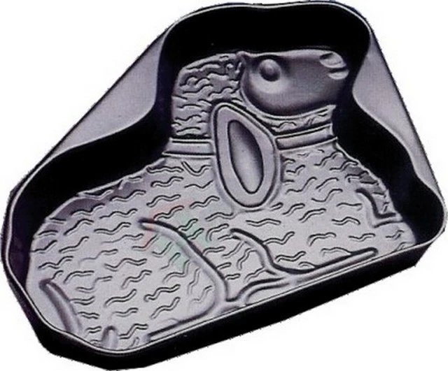 Stampini per Biscotti a Forma di Agnello Pecora, Argento, Acciaio Inossidabile, Silver, 7 cm
