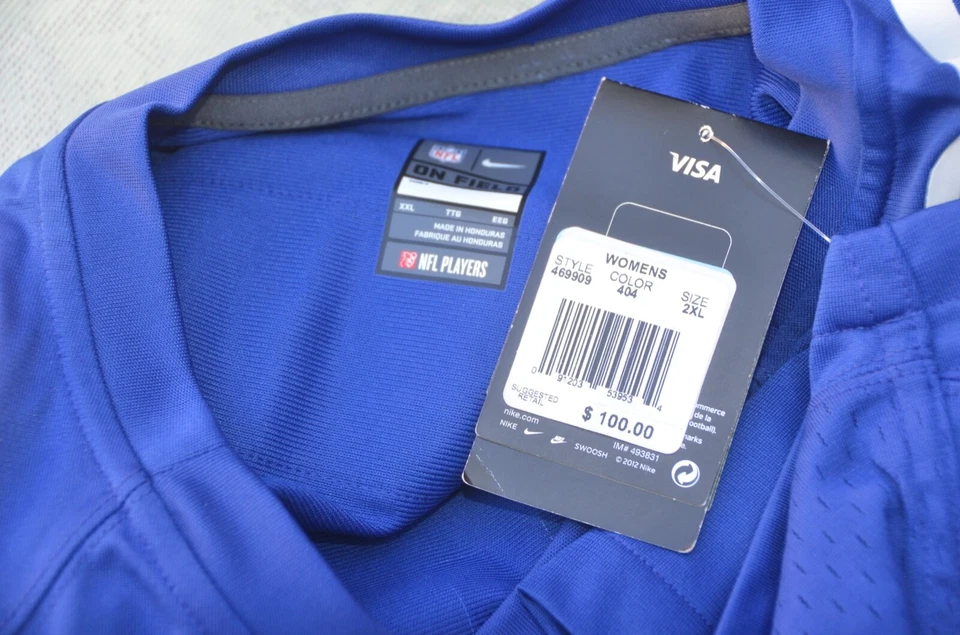 Camiseta para mujer Nike NFL New York Giants Jason Pierre-Paul #90 talla XXL. Foto 4 de 4