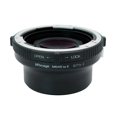 XPimage M645-SE 0.71x Booster Adapter for Mamiya 645 Lens to Sony E Cine Camera