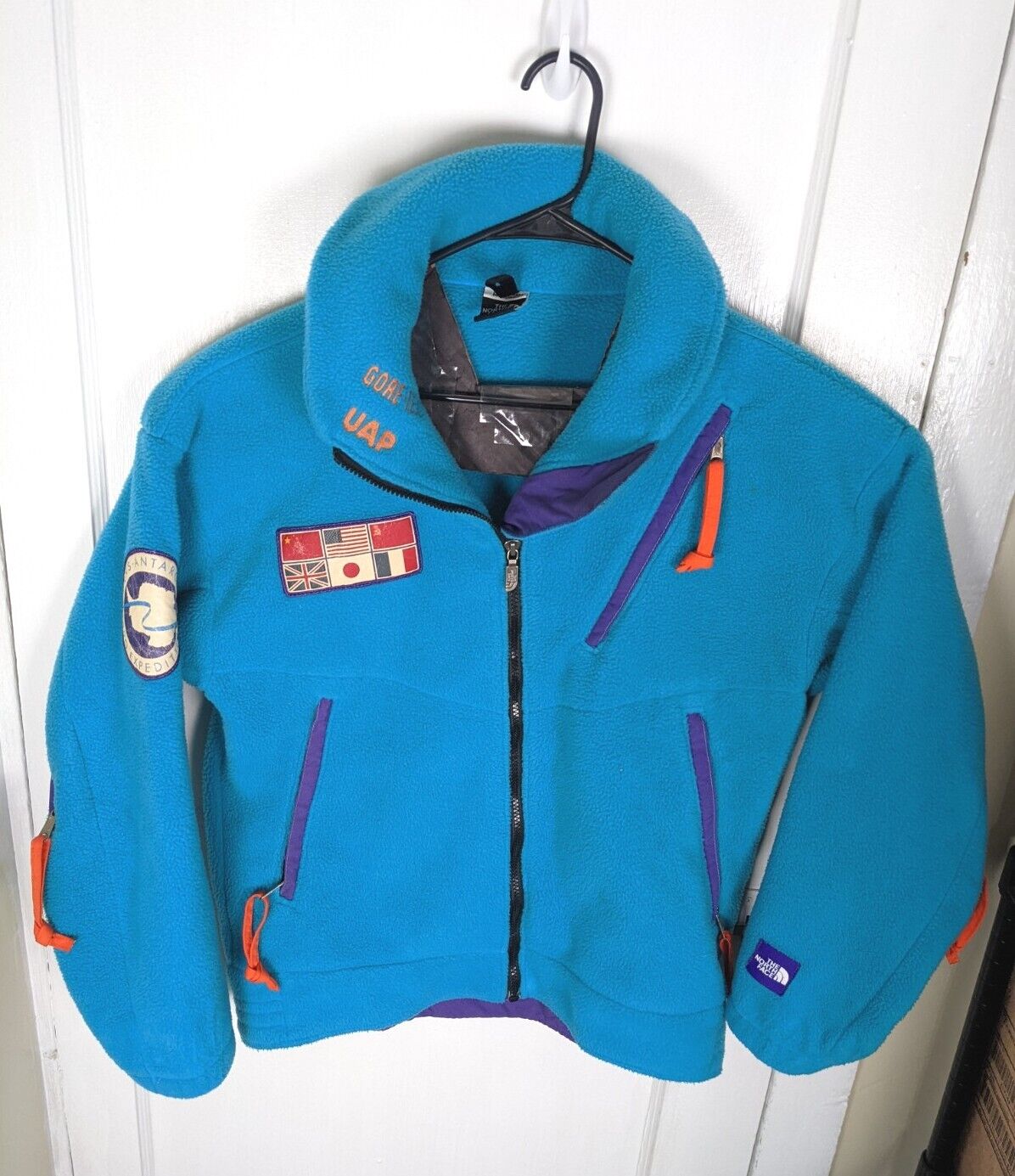 ORIGINAL Vtg North Face 1990 Trans-Antarctica Expedition Fleece ...