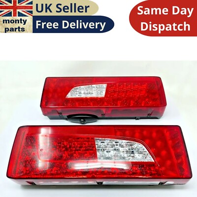 LED Heck Rückleuchten Kombi Leuchten 2x24V für Scania 6 R P S G L /2016+ Serie