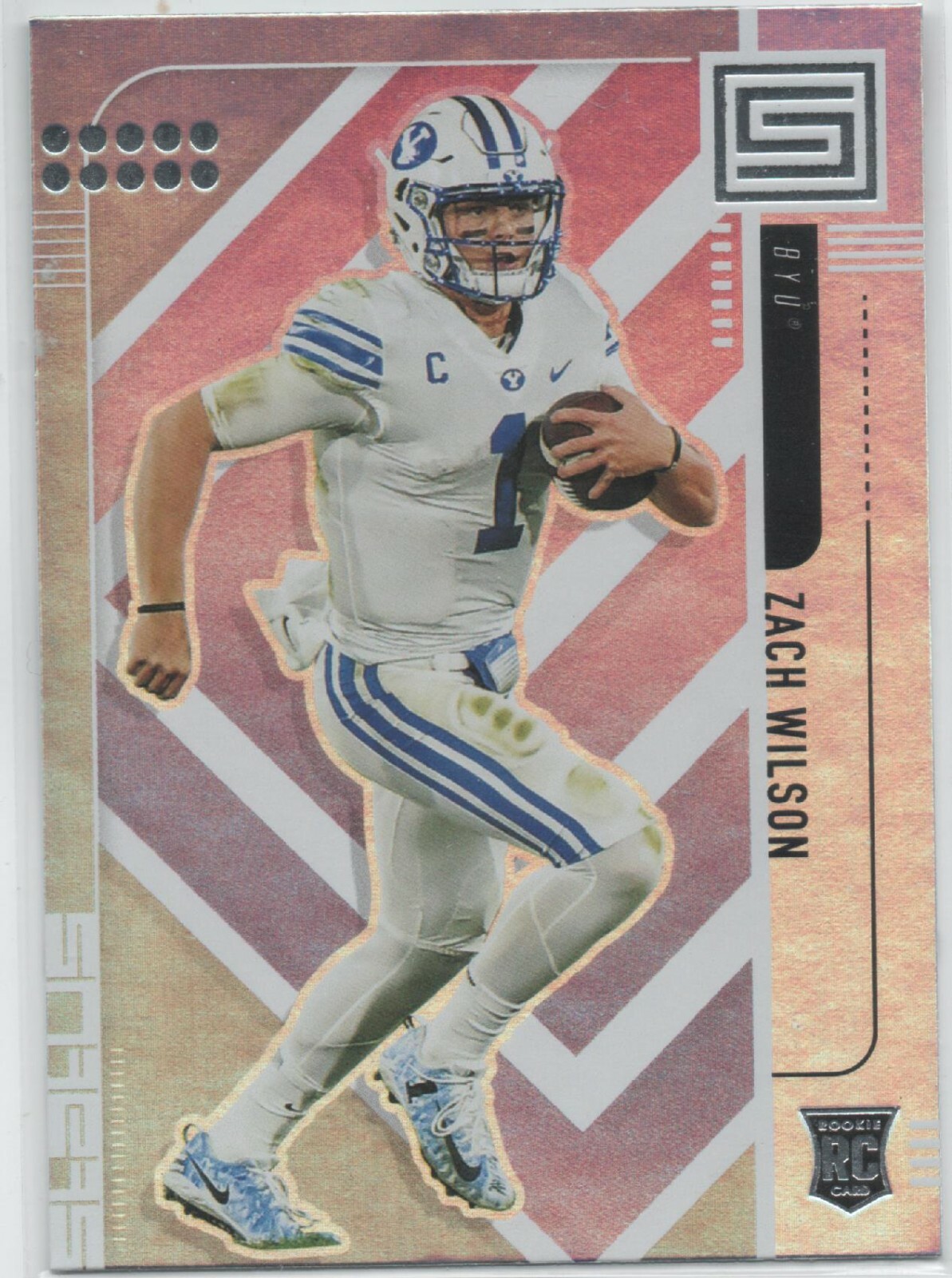 2021 Chronicles Draft Status 161 Zach Wilson NEW YORK JETS Rookie Card