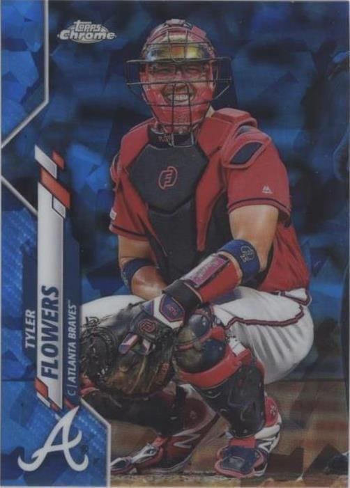 2020 Topps Chrome Sapphire Edition - Tyler Flowers #142 - 1 of 1