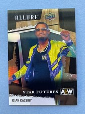 2022 Upper Deck AEW Allure Isiah Kassidy Star Futures Table Parallel #139