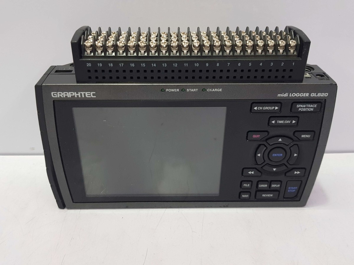 GRAPHTEC GL820 MIDI DATA LOGGER | eBay GRAPHTEC GL820 MIDI DATA LOGGER | eBay
