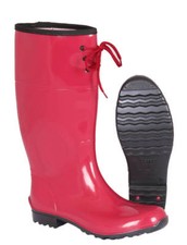 Gummistiefel, Freizeitstiefel, Damen  ALINA rot, schmaler Schaft Gr. 36 - Gr. 42