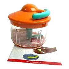 Kuhn Rikon Swiss Pull Chop, 2 Cup Manual Food Chopper New