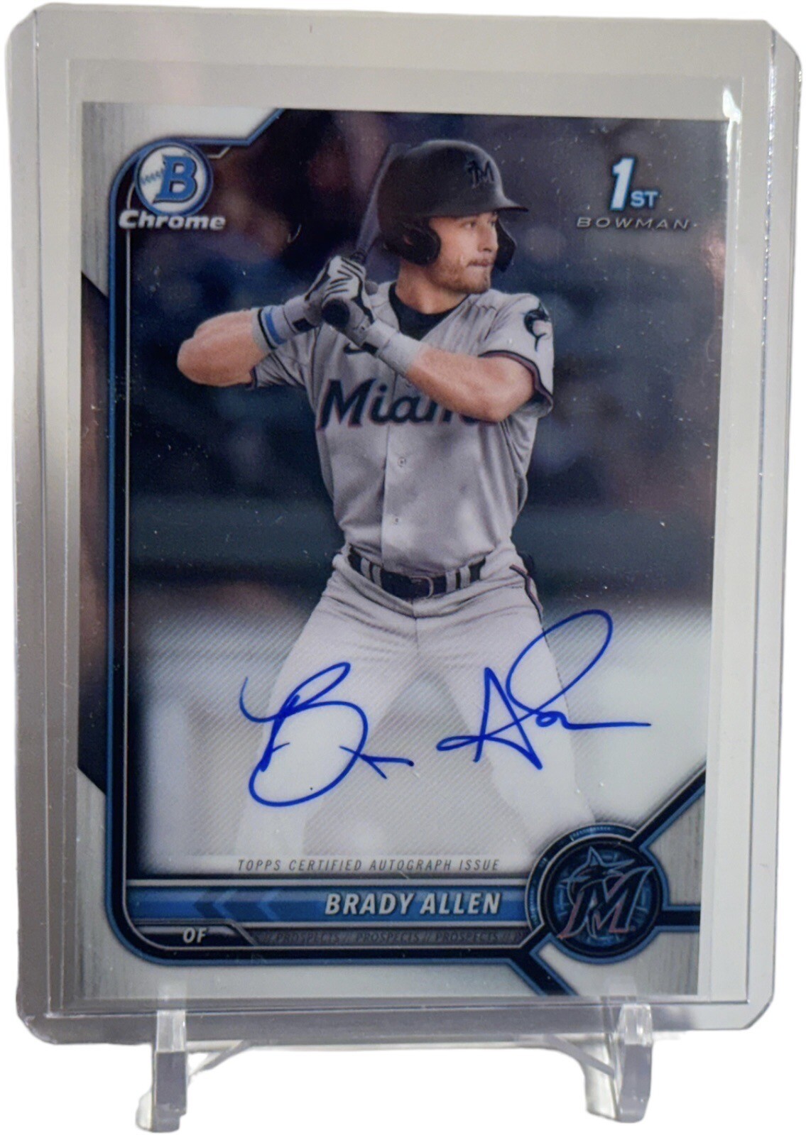 2022 Bowman Chrome Prospect Brady Allen Autograph Auto Rookie RC Card #CPA-BAL